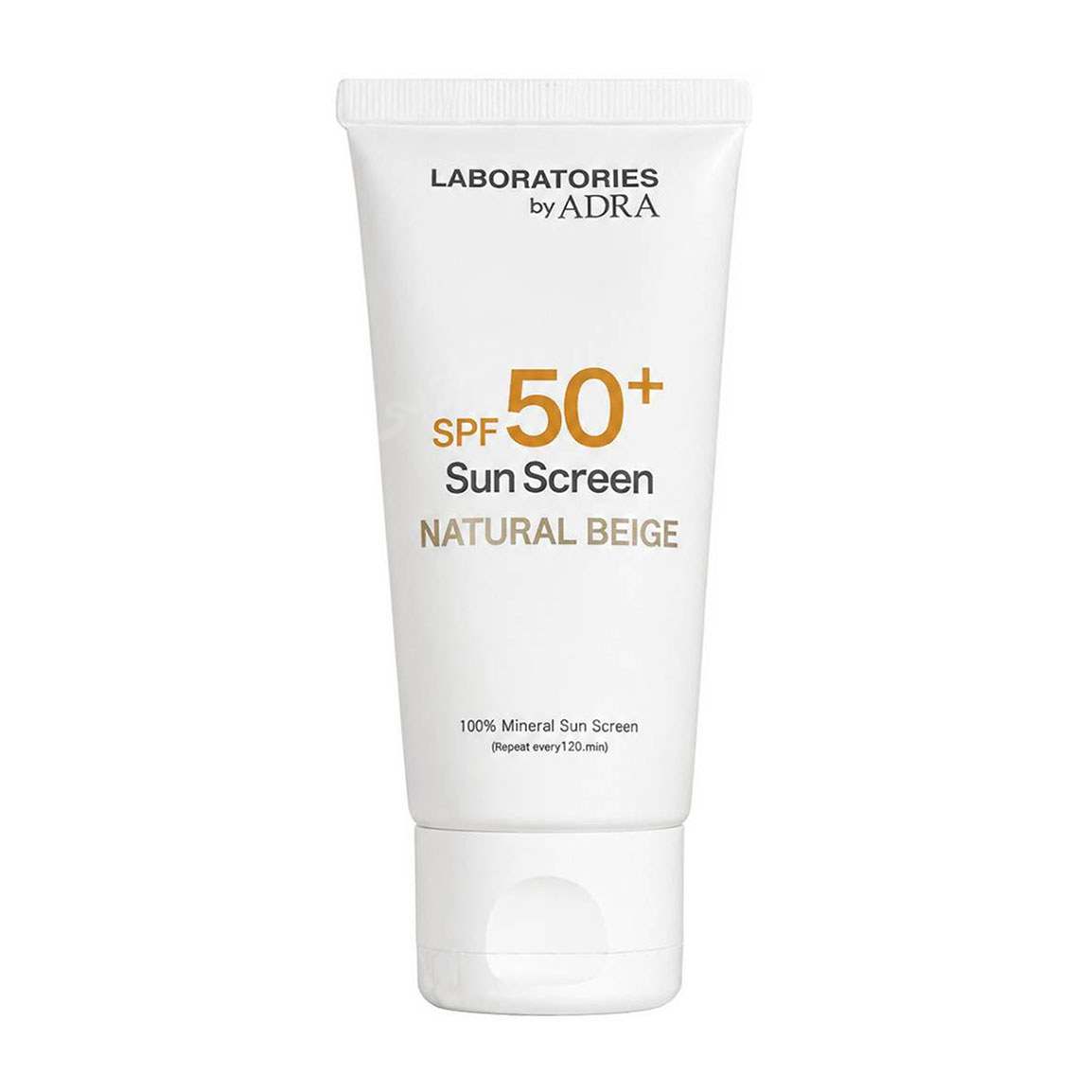 کرم ضد آفتاب پودری بژ طبیعی دارای spf50 حجم 65 میل