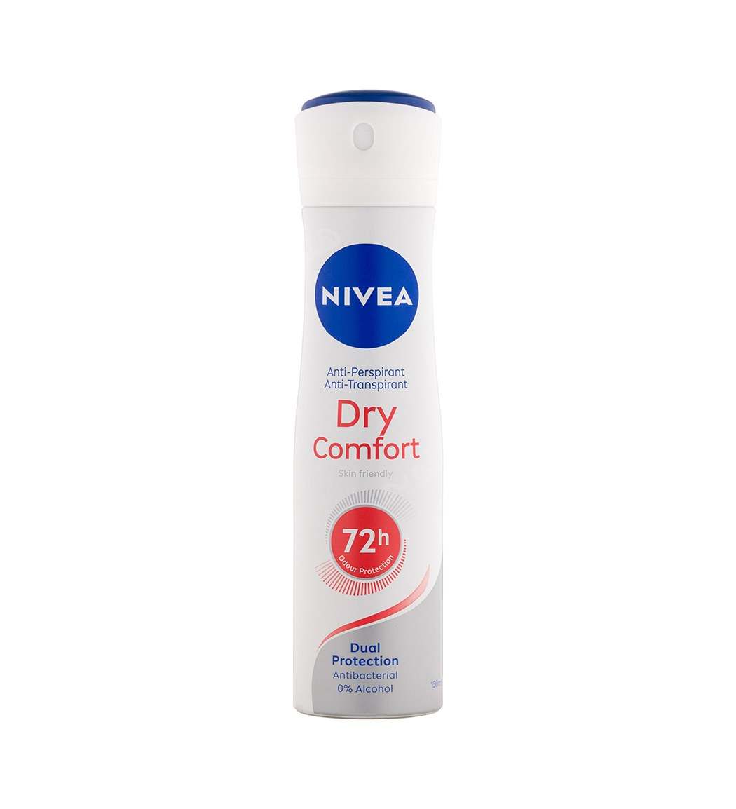 اسپری زنانه مدل Dry Comfort حجم 150 میلی لیتر