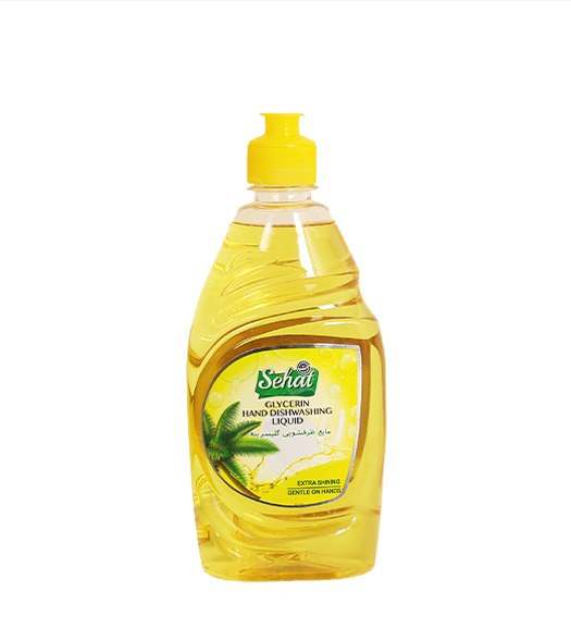 مایع ظرفشویی گلیسیرینه زرد 500 میل