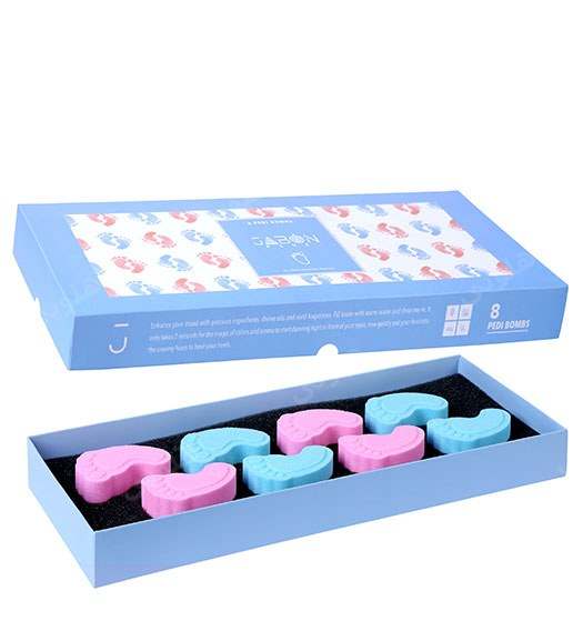 پدی بمب کوکتل پدیکور طرح پای بچه پک 8تایی
