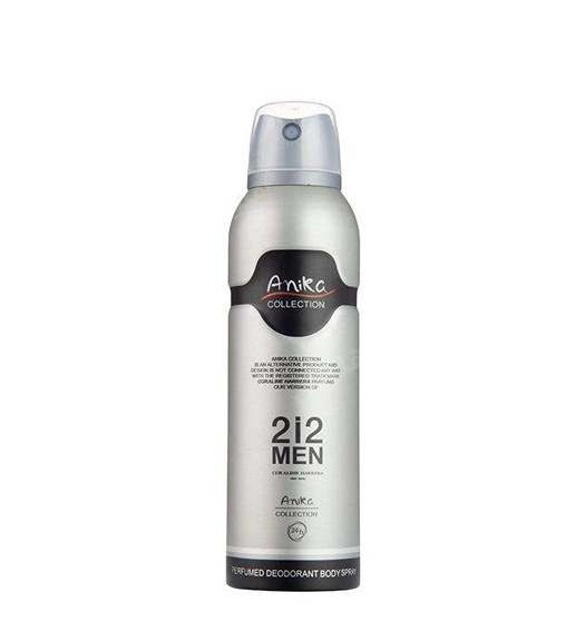 اسپری بدن ضدتعریق مردانه 212Men حجم 200میل