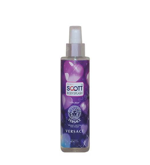 بادی اسپلش زنانه Versace Bright Crystal حجم 200میل