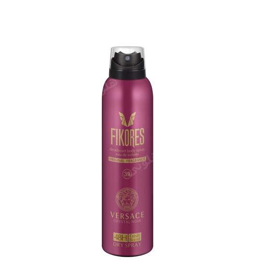 دئودورانت زنانه Versace Crystal Noir حجم 200میل