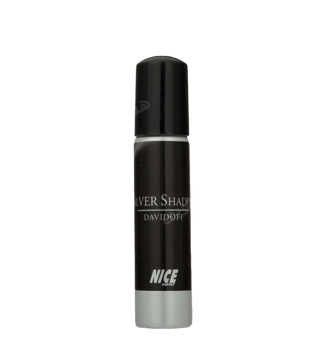 عطر جیبی مردانه Silver Shadow Davidoff حجم 30میل