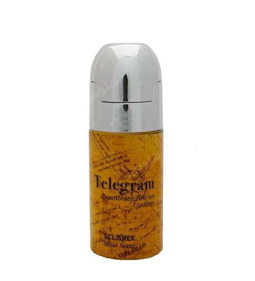 دئودورانت رولی مردانه Silver Scent Telegram حجم 60میل