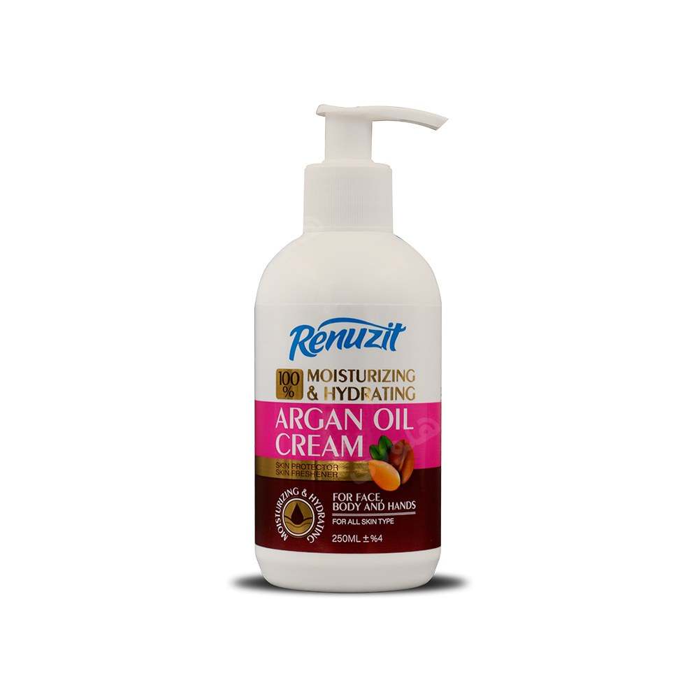 کرم آبرسان و مرطوب کننده پمپی حاوی روغن آرگان 250میل