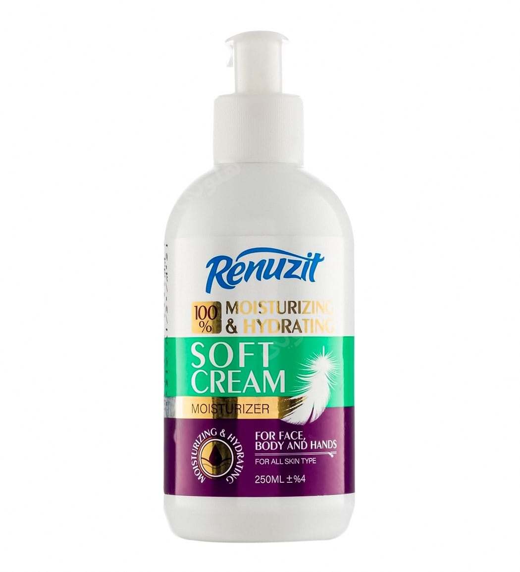 کرم آبرسان و مرطوب کننده پمپی Soft حجم 250میل