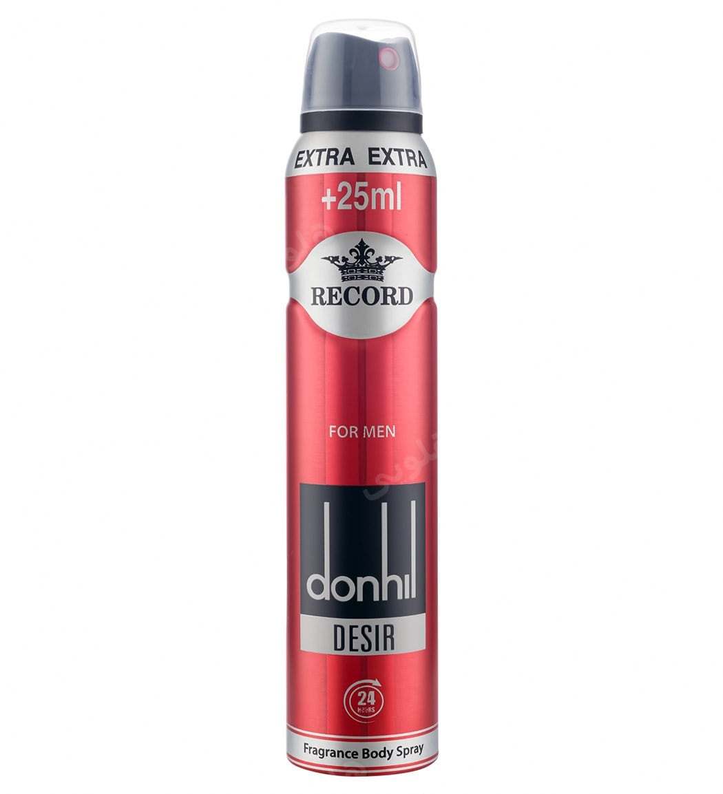 اسپری دئودورانت مردانه Donhil Desir حجم 225میل