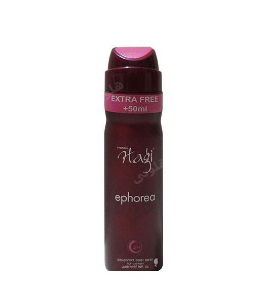 اسپری خوشبو کننده بدن 225+50 ml free زنانه مدل Ephorea