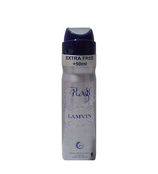 اسپری خوشبو کننده بدن 225+50 ml free زنانه مدل Lamvin