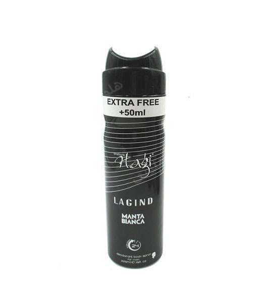 اسپری خوشبو کننده بدن 225-50 ml free مردانه مدل Lagind Manta Bianca