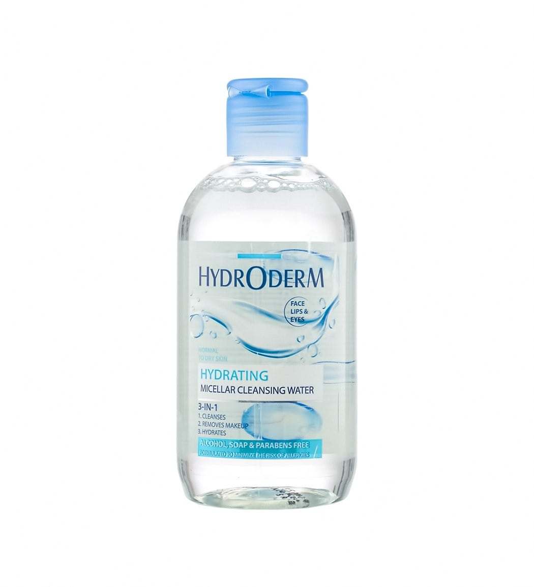 میسلار واتر 3در1 مدل Hydrating مناسب پوست خشک و کم آب حجم 250 میلی لیتر