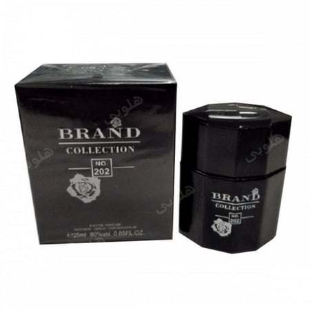 عطر جیبی مردانه برند کالکشن مدل بلک ایکس اس کد 202 حجم 25میل