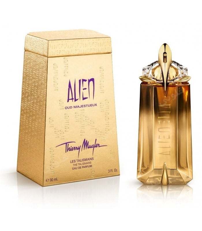 ادو پرفیوم زنانه مدل Alien Oud Majestueux حجم 90 میل