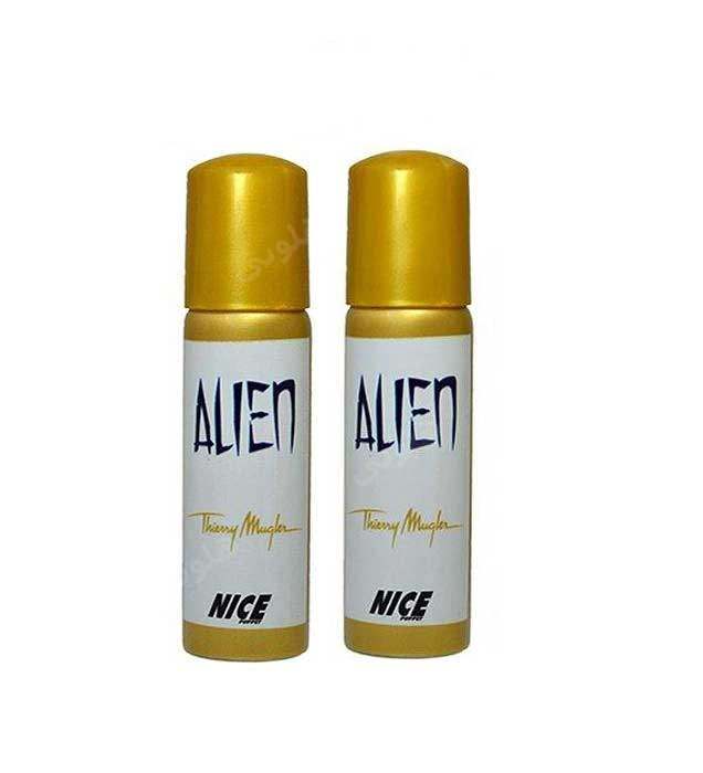 ادوکلن جیبی زنانه مدل Alien مجموعه 2 عددی