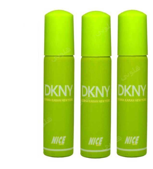 ادوکلن جیبی زنانه مدل Dkny مجموعه 3 عددی