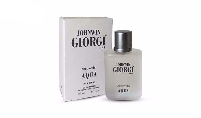 عطر جیبی مردانه مدل giorgi line حجم 25 میل