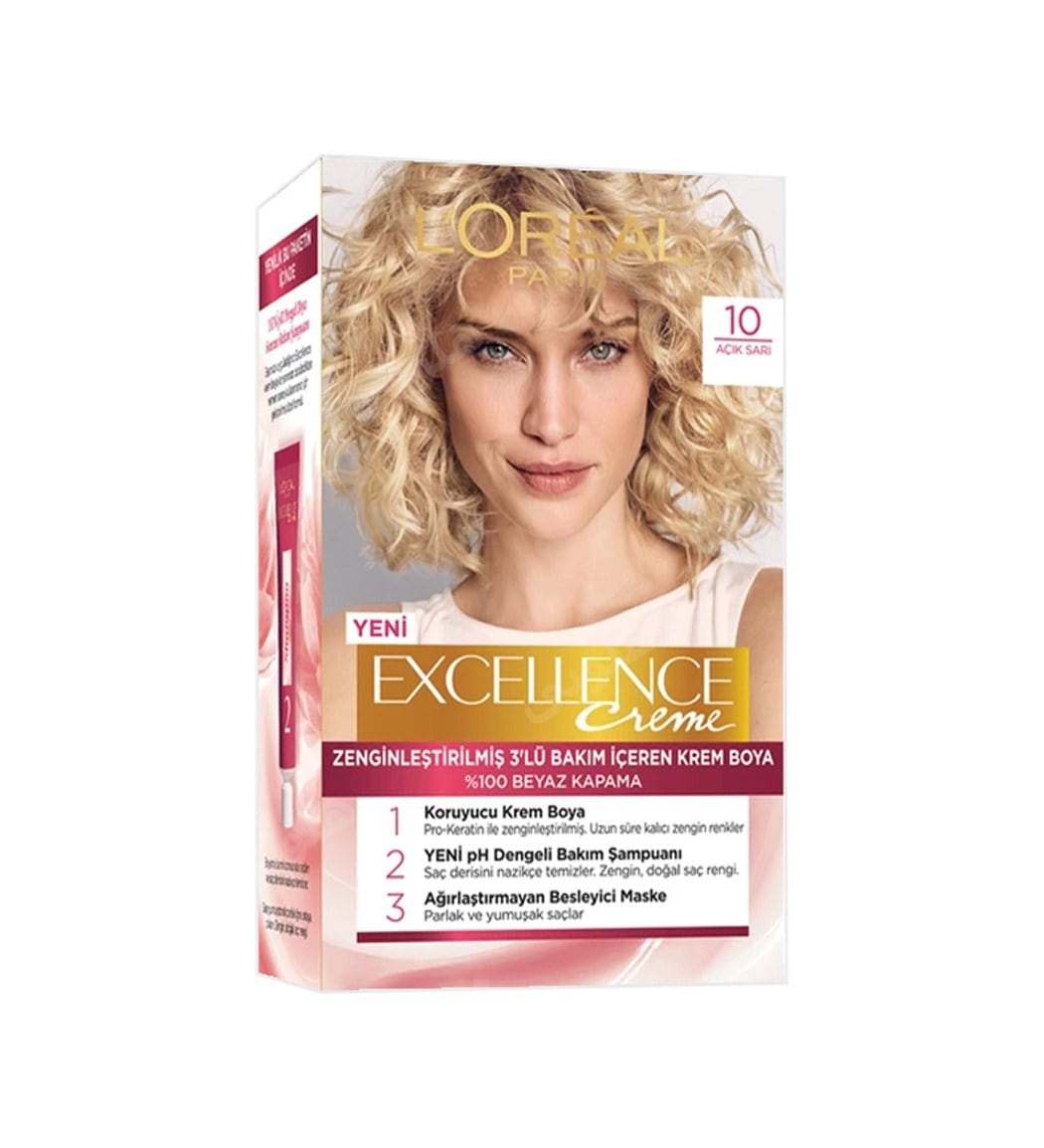 کیت رنگ مو سری Excellence حجم 48 میلی لیتر