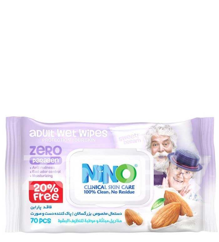 دستمال مرطوب دست و صورت بزرگسالان درب دار