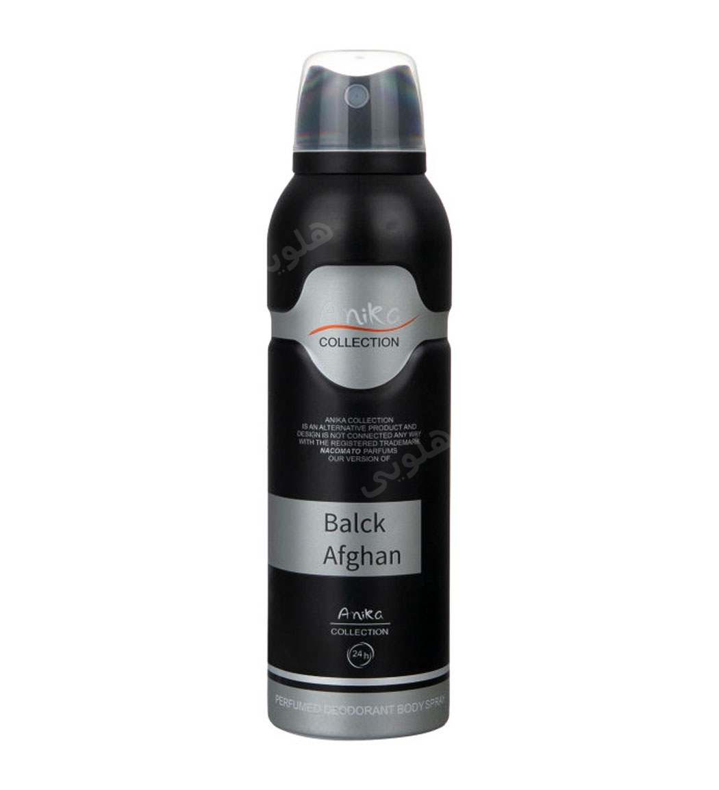 دئودورانت مردانه Black Afgano حجم 200میل