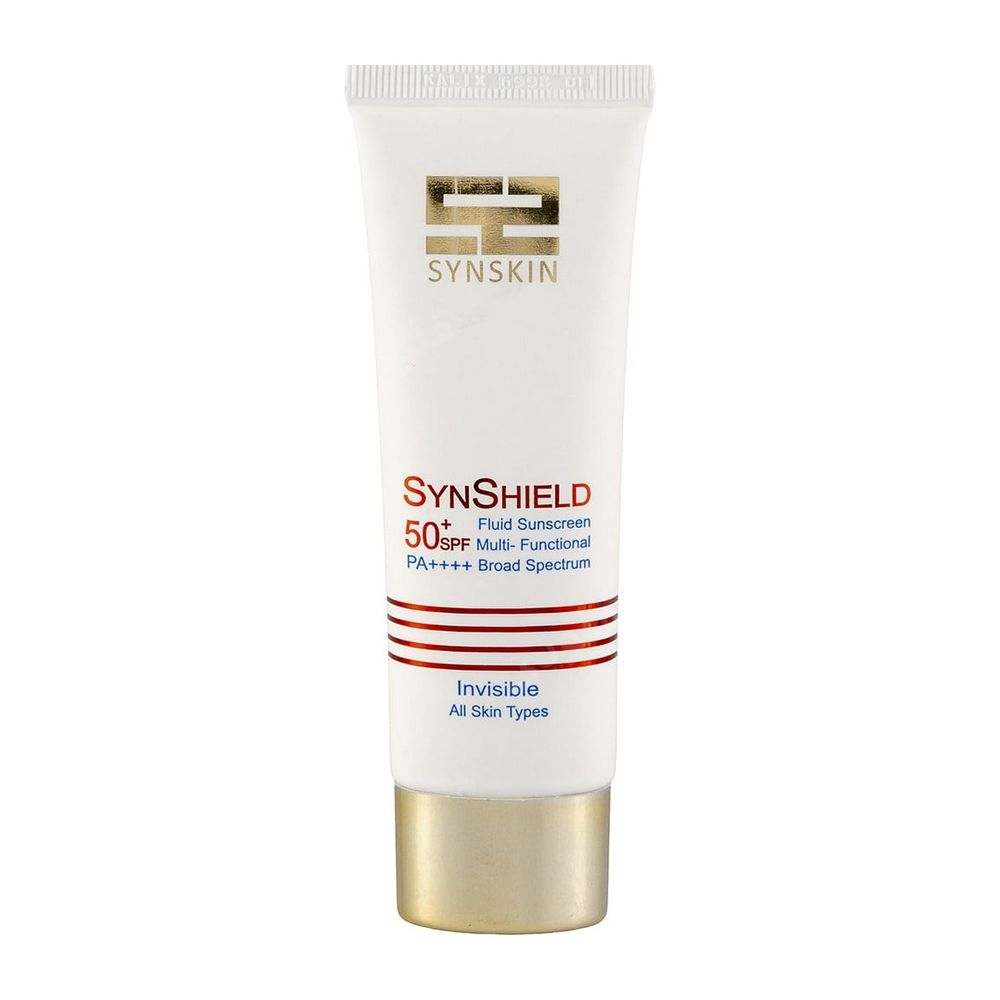 فلویید ضد آفتاب بی رنگ مدل SPF50 مناسب انواع پوست حجم 50 میلی لیتر ساین اسکین
