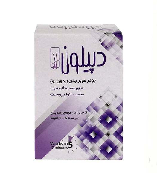 پودر موبر 50 گرمی کوچک حاوی عصاره آلوئه ورا