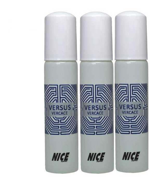 ادوکلن جیبی زنانه مدل Versus مجموعه 3 عددی