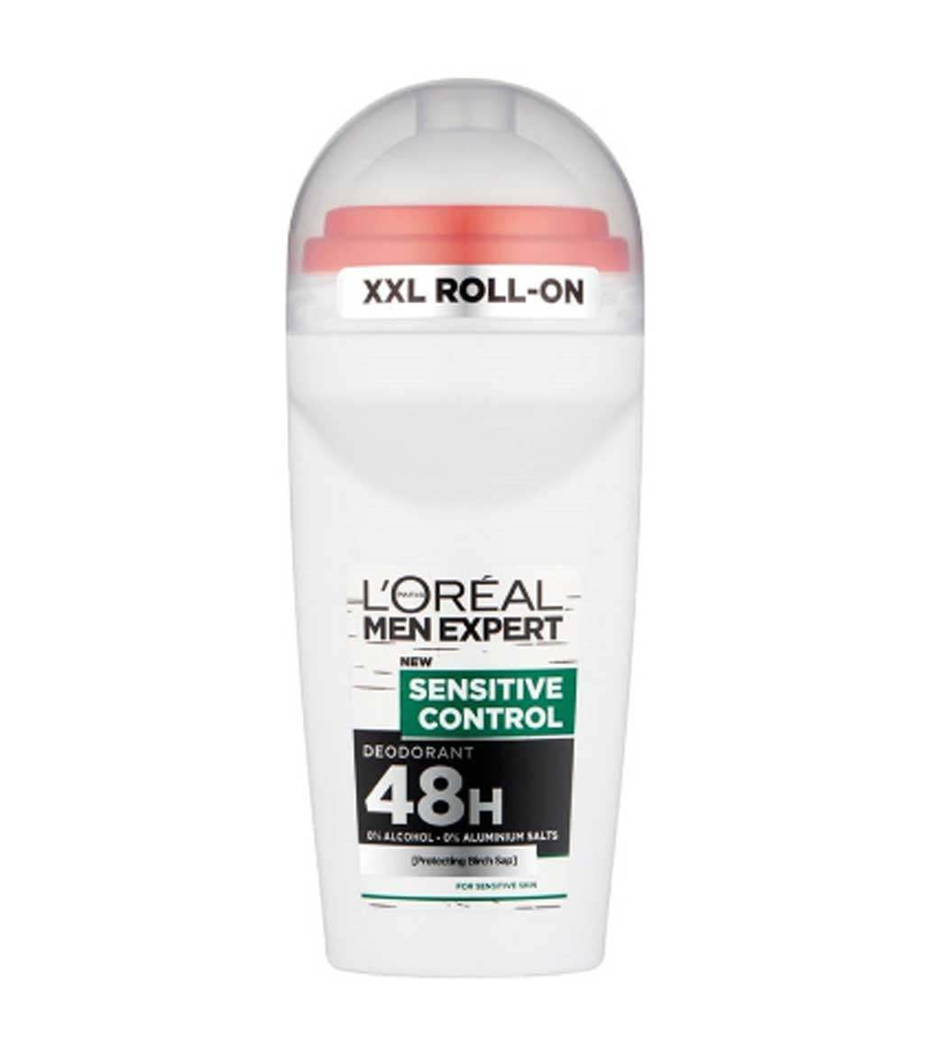 رول ضد تعریق مردانه سری Men Expert مدل sensitive control حجم 50 میل