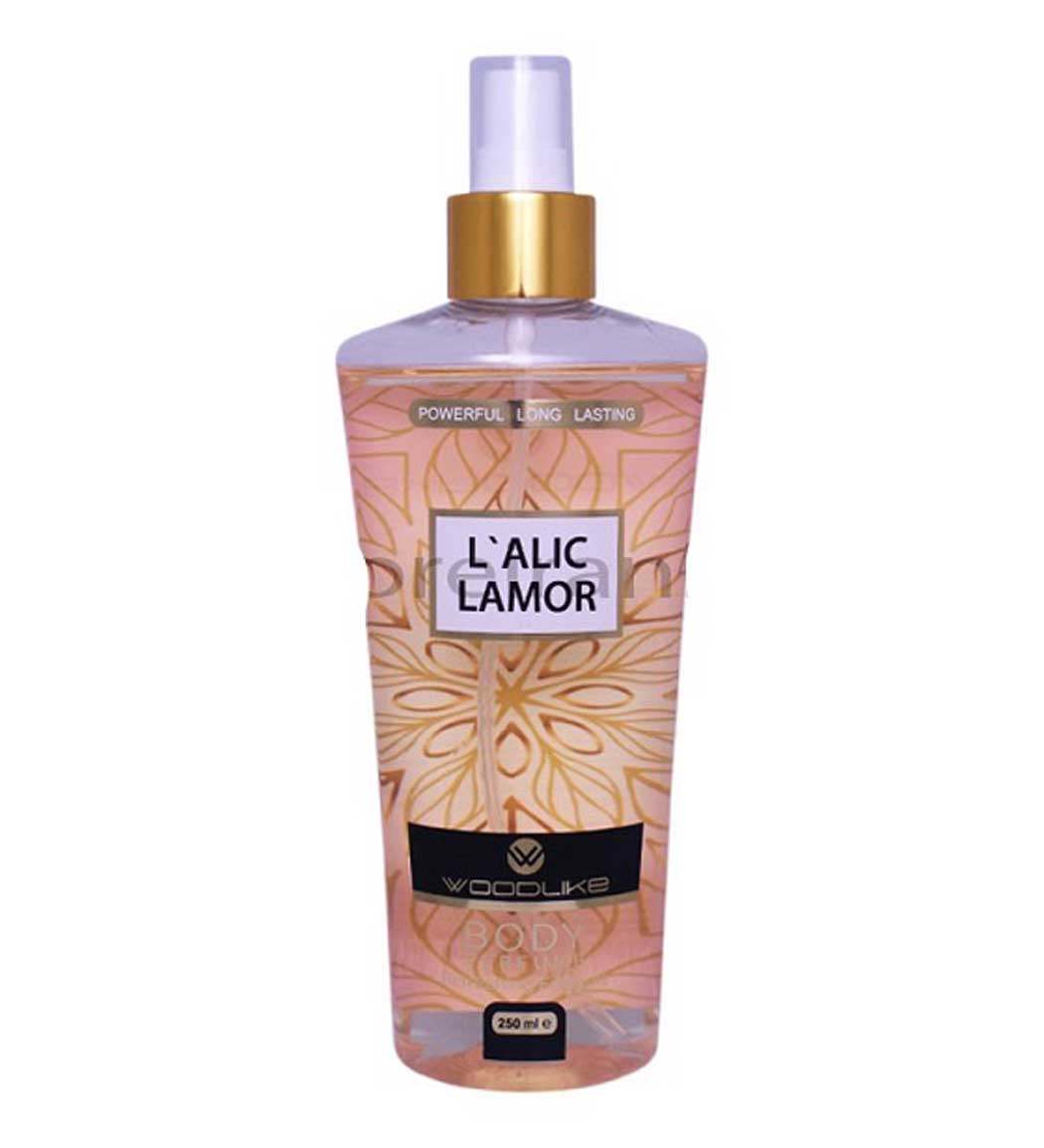 بادی اسپلش زنانه مدل Lamour Lalique حجم 250 میل