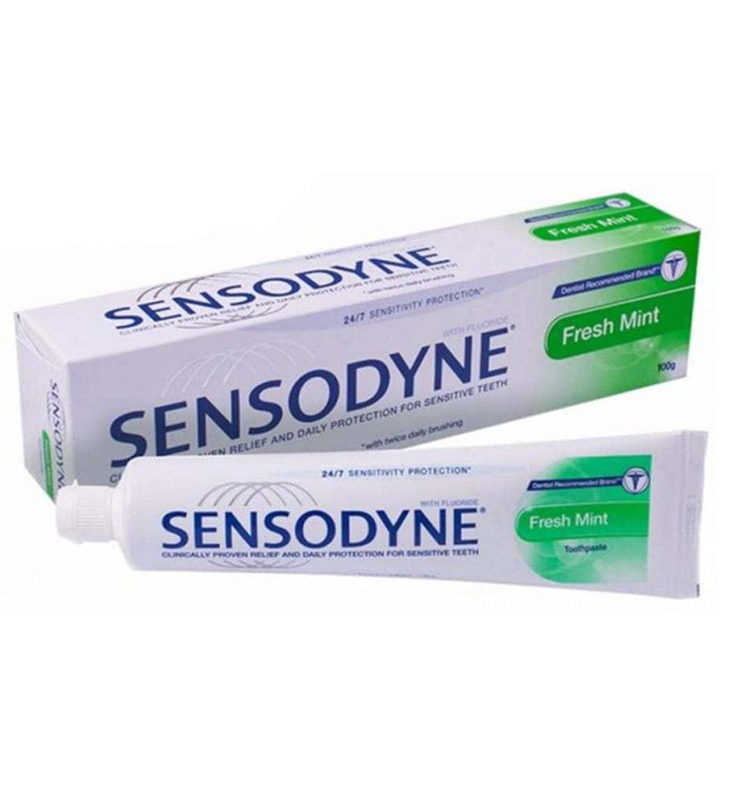 خمیر دندان مدل Fresh Mint وزن 100 گرم