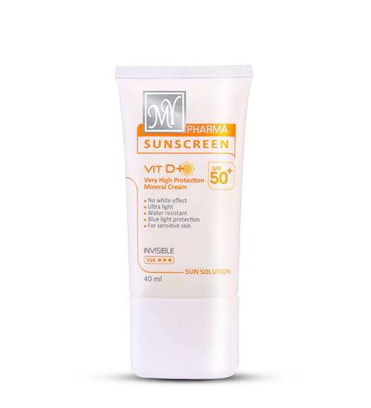 کرم ضد آفتاب SPF50 سان سلوشن مینرال 40میل