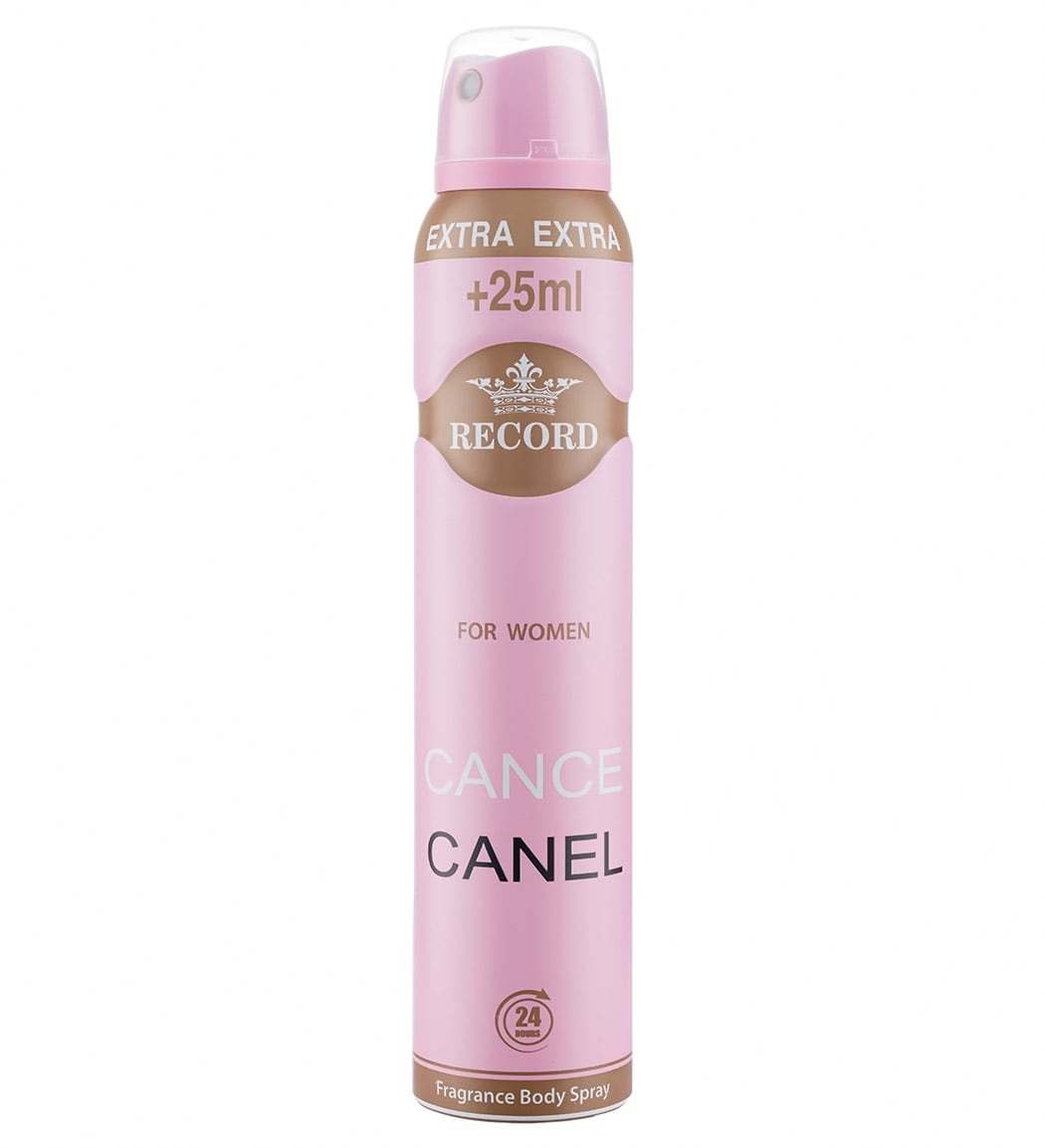 اسپری دئودورانت زنانه Cance Canel حجم 225میل