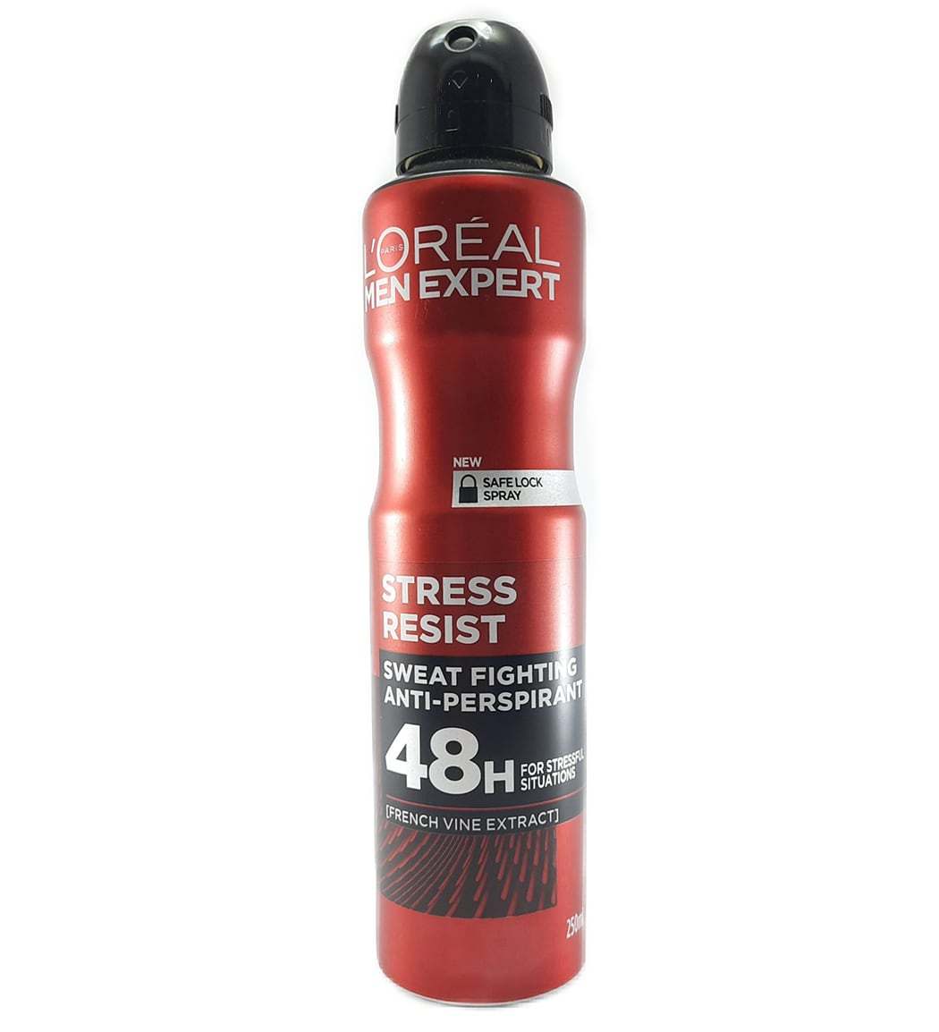 اسپری ضد تعریق سری Men Expert مدل Stress Resist حجم 250میل