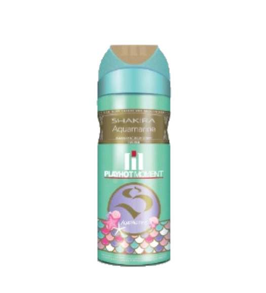 اسپری دئودورانت زنانه Shakira Aquamarine حجم 200میل