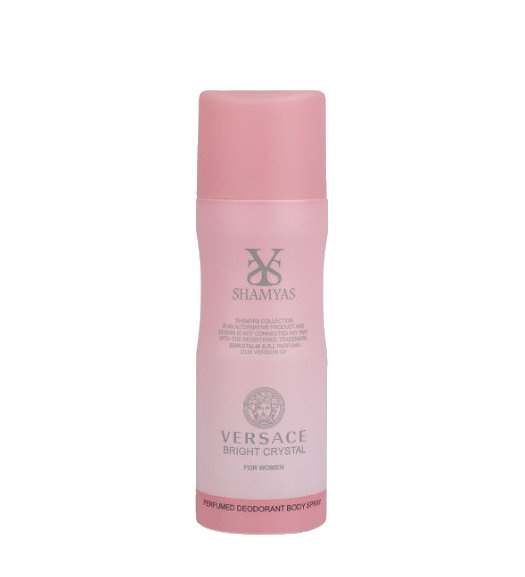 دئودورانت زنانه Versace Bright Crystal حجم 200میل
