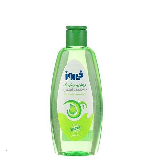 روغن بدن کودک حاوی عصاره آلوئه ورا 200میل