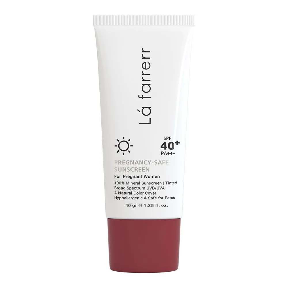 ضدآفتاب بارداری رنگی spf 40 لافارر