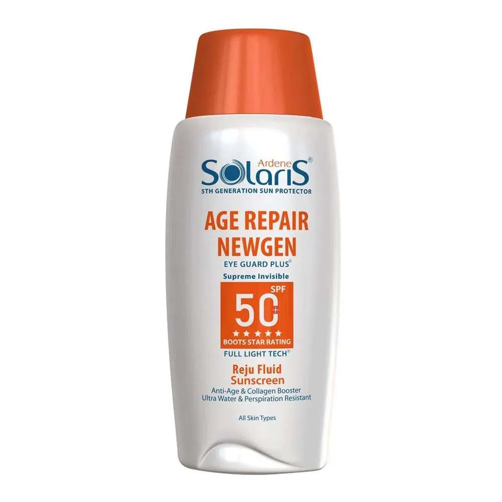 ضد آفتاب فلوئید spf 50 ضدچروک 100 میل آردن سولاریس