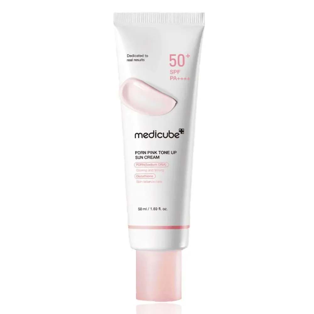 ضدآفتاب مدیکیوب PDRN Tone Up حجم 50 میل