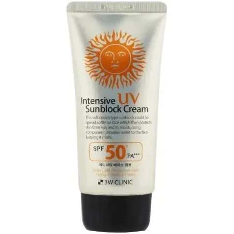 ضدآفتاب 3W Clinic مدل Intensive sunblock