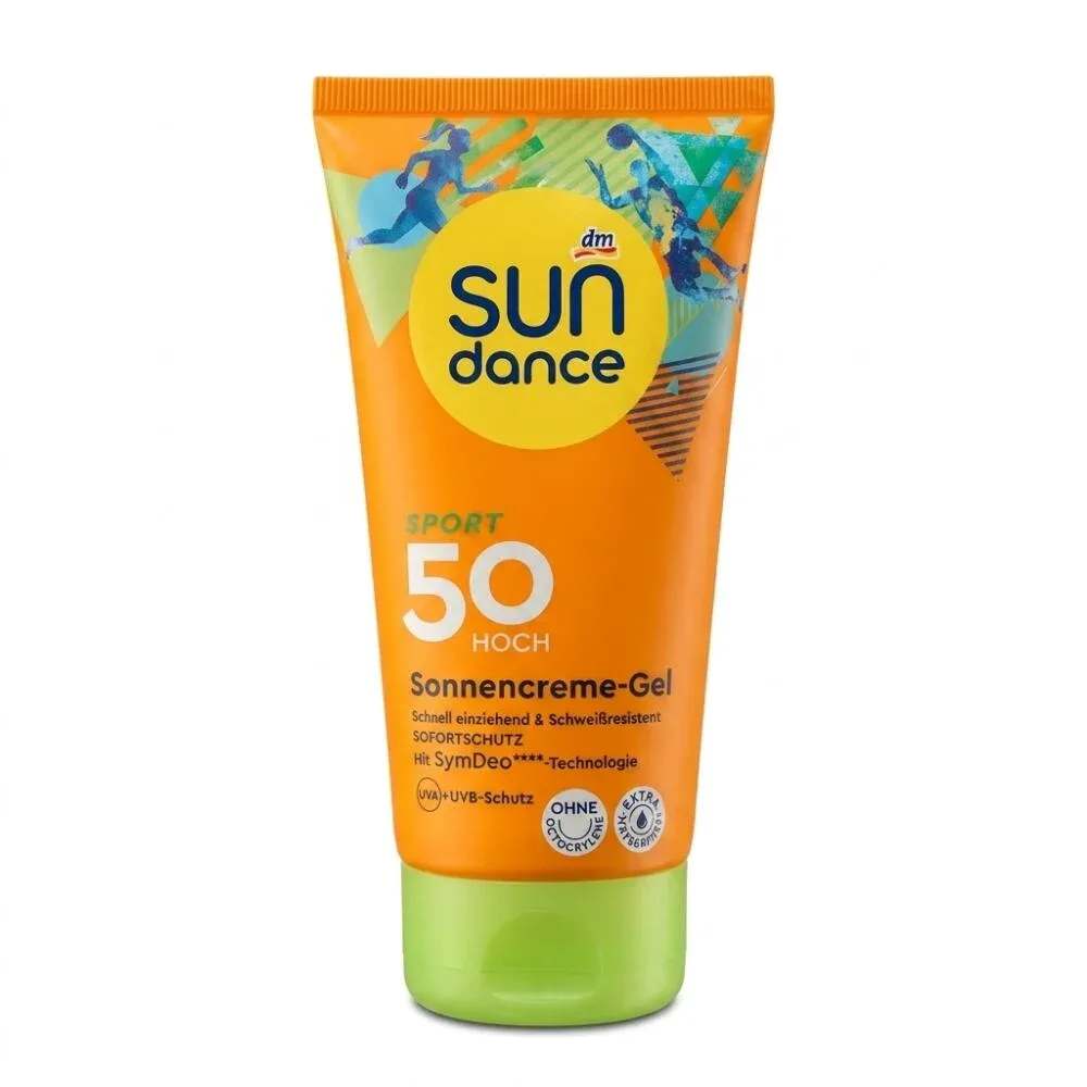 ژل کرم ضدآفتاب سان‌دنس مدل Sport SPF50 حجم 150میل