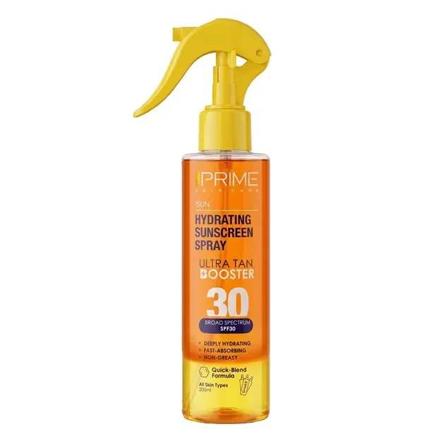 اسپری ضدآفتاب پرایم مدل SPF30 حجم 200میل