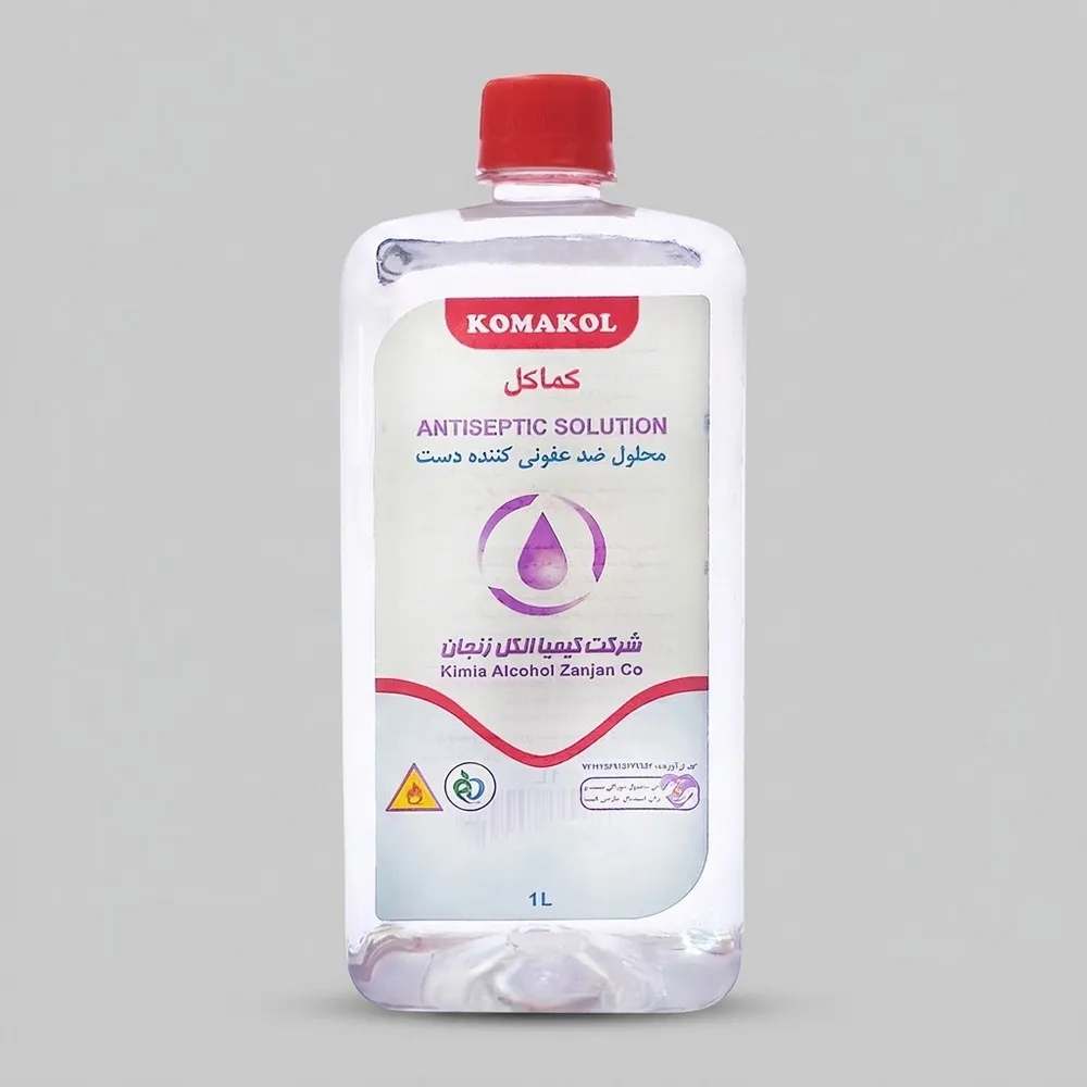 محلول ضدعفونی کننده کماکل کد 002 حجم 1000 میلی‌ لیتر