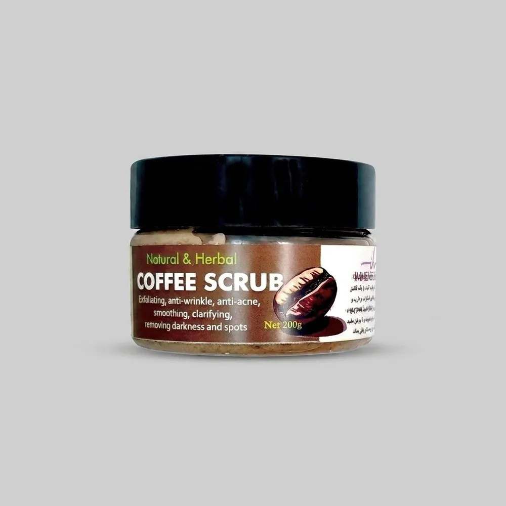 اسکراب لایه بردار پوست ایمنس هربال مدل mini coffee وزن 200 گرم