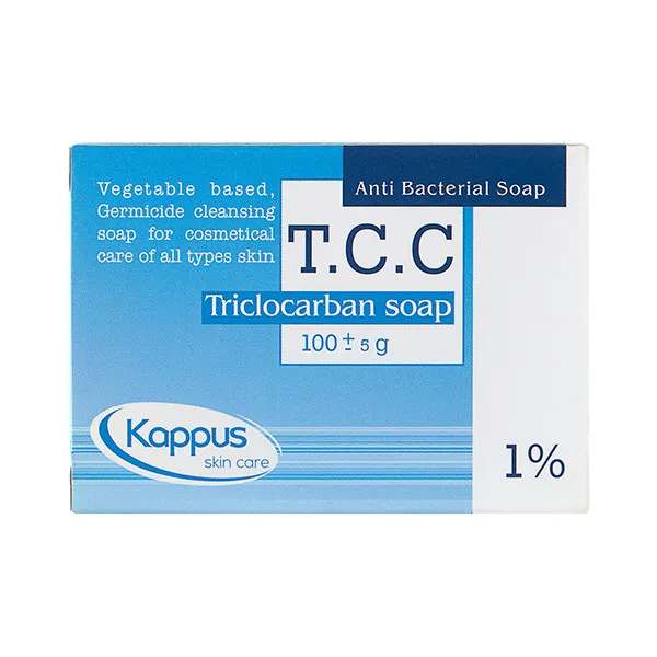 صابون ضد باکتری کاپوس اسکین کر مدل TCC وزن100 گرم