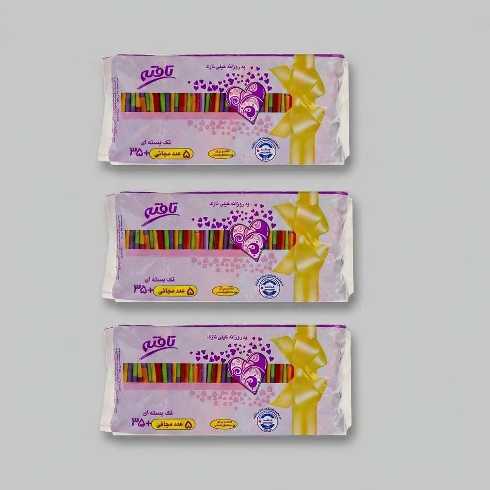 پد بهداشتی روزانه تافته مدل UltraThin مجموعه 3 عددی