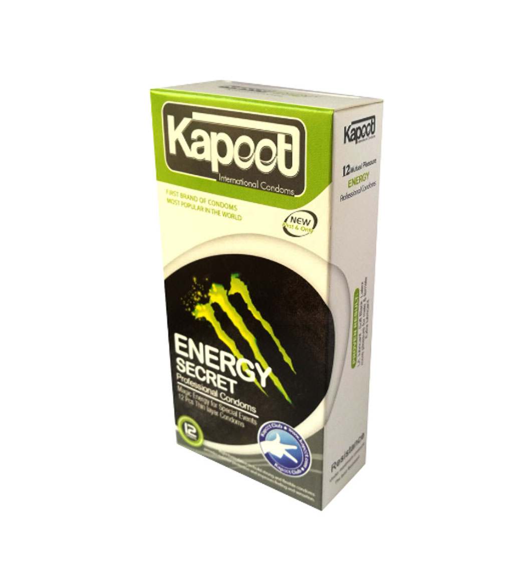 کاندوم مدل Energy Secret بسته 12 عددی