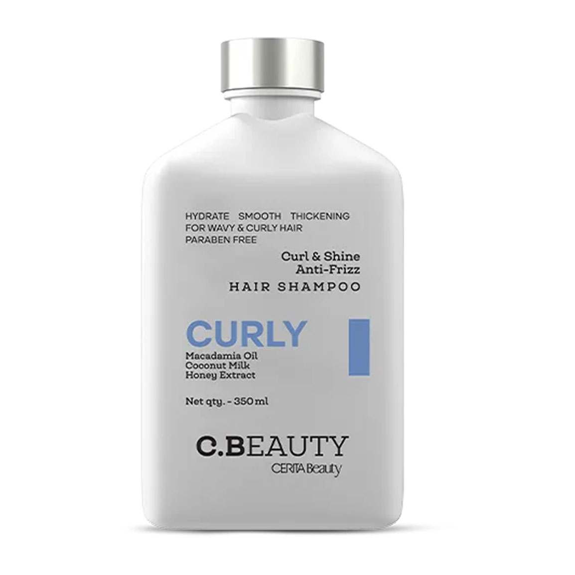 شامپو مدل Curly مناسب موهای موج دار و فر حجم 350 میلی لیتر