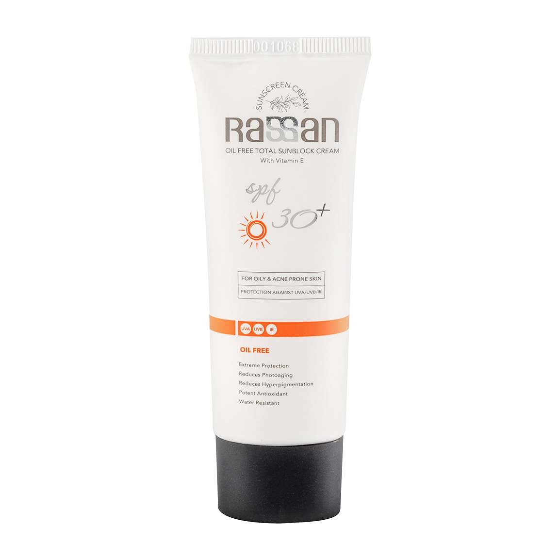 کرم ضد آفتاب بی رنگ با SPF 30 مناسب پوست چرب و مستعد آکنه حجم 40 میلی لیتر