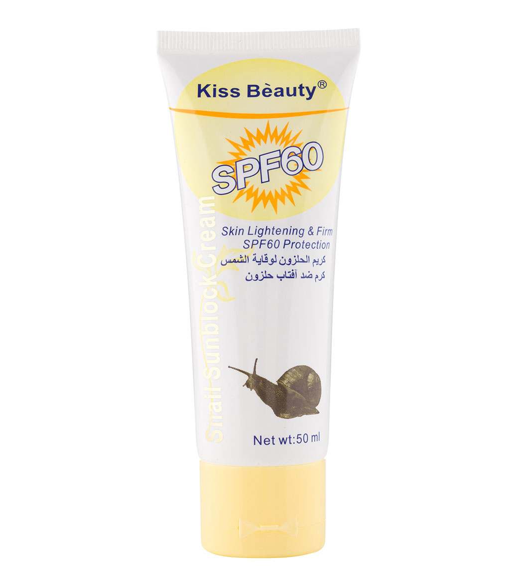 کرم ضد آفتاب حاوی عصاره حلزون SPF60 حجم 50میل